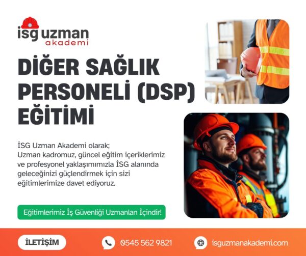 Diğer Sağlık Personeli (DSP) Eğitimi Diğer Sağlık Personeli (DSP) Eğitimi