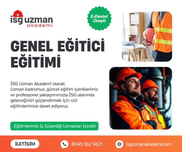 GENEL EĞİTİCİ EĞİTİMİ