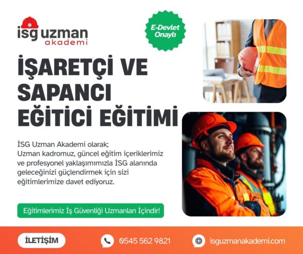 İŞARETÇİ VE SAPANCI EĞİTİCİ EĞİTİMİ